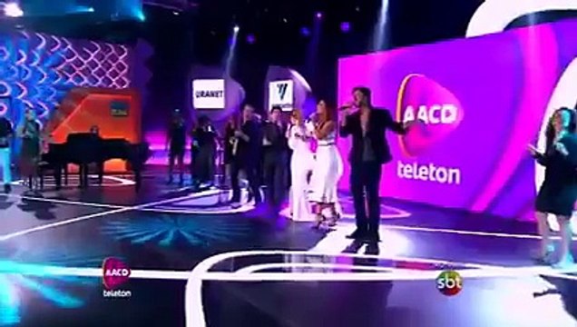 Teleton 2015: Victor e Leo, Ivete Sangalo, Daniel e Eliana dão início ao programa (23 10 2