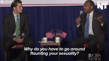Carson Wants To Go Back To "Don't Ask, Don't Tell"