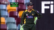 Mohammad Amir's bouncers to shane watson Pakistan Vs Australia
