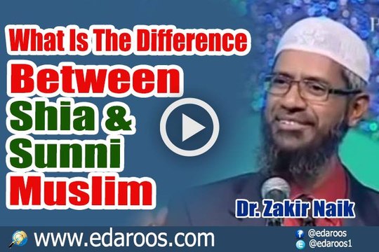 Difference Between Shia And Sunni Muslim By Dr Zakir naik