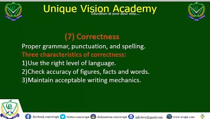 Lec 7 7c,s of communication in urdu hindi