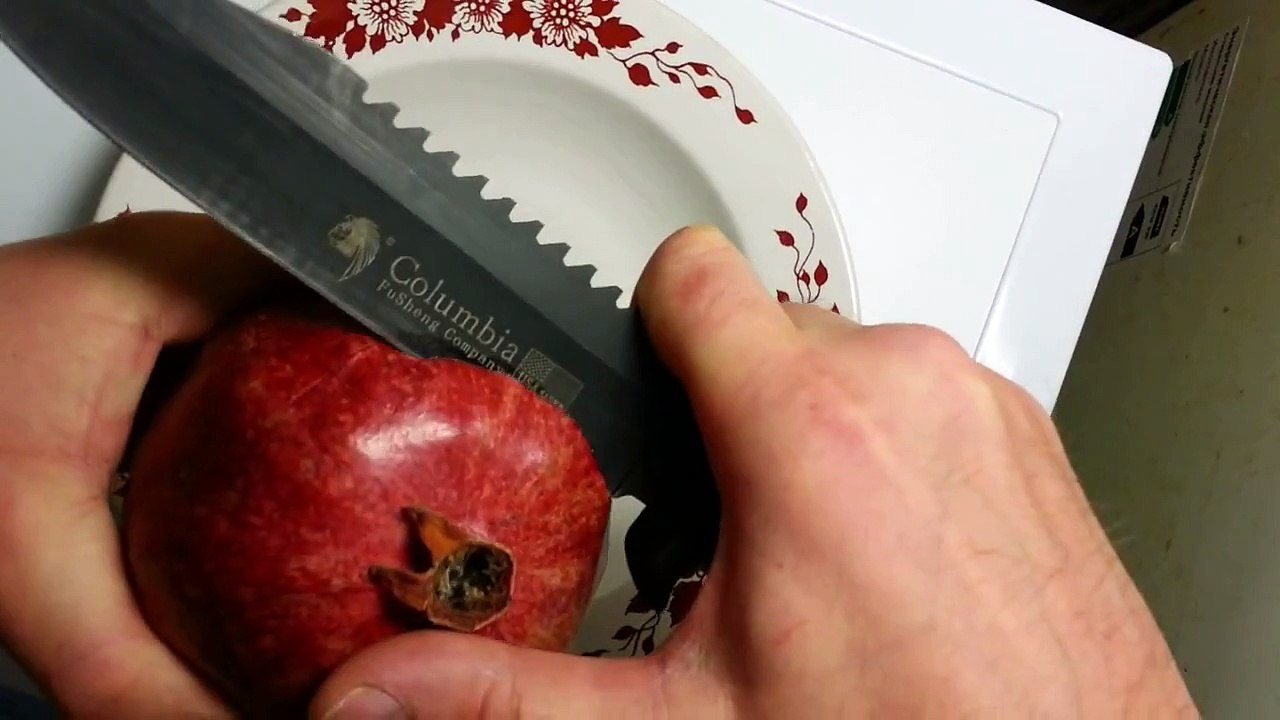 Как быстро почистить гранат!