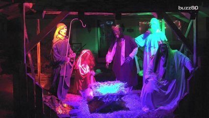 Zombie nativity scene is too scary for one town