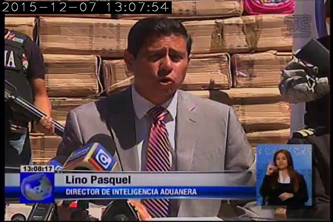 En el 2015 se ha incautado 33 millones de dólares en mercadería de contrabando