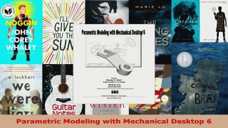 Read  Parametric Modeling with Mechanical Desktop 6 PDF Free