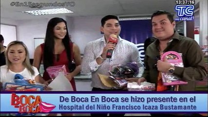 DBEB se hizo presente en el Hospital del Niño Francisco Icaza Bustamante