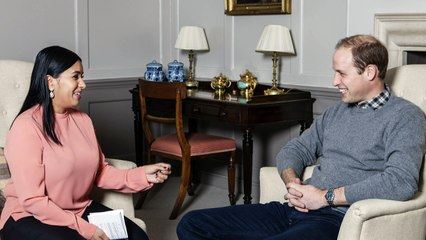 Prince William keeps interview promise to homeless woman
