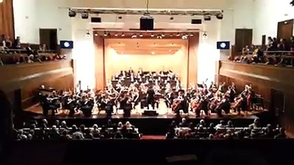 Twenty seconds of pure energy, end of Berlioz fantastic symphony