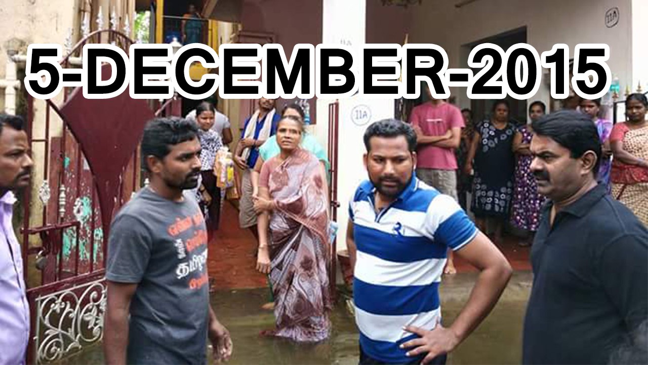 வளசரவாக்கம் - நிவாரண பணியில் சீமான் | 5 DEC 2015 | Seeman Distributes Flood Relief Items in Valasaravakkam