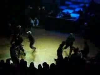 Extreme dancing crew