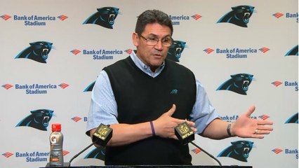 Ron Rivera gets heated during press conference