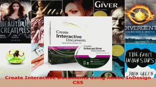 Download  Create Interactive Documents using Adobe InDesign CS5 Ebook Free