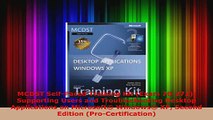 Download  MCDST SelfPaced Training Kit Exam 70272 Supporting Users and Troubleshooting Desktop Ebook Free