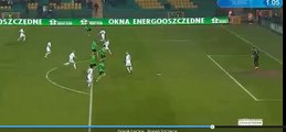 Gornik Leczna 1-3 Pogon Szczecin Swierczok GOAL 07.12.2015