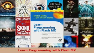 Read  Learn Programming with Flash MX Ebook Free