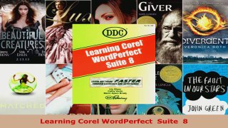 Read  Learning Corel WordPerfect  Suite  8 EBooks Online