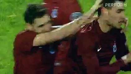 Muhammet Besir Goal Trabzonspor 3-1 Eskisehirspor 07.12.2015 HD