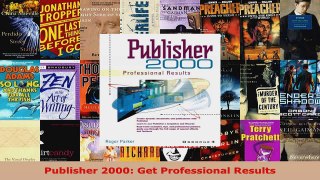 Read  Publisher 2000 Get Professional Results EBooks Online
