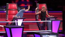 Taylor Swift - Dancing, Tall People & Lots of Taylors - The Voice Season 7 Knockout Rehearsals