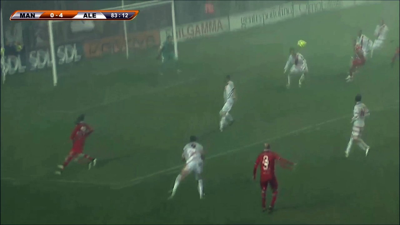 0-4 Fischnaller Goal Italy  Lega Pro  Girone A - 07.12.2015, Mantova FC 0-4 US Alessandria