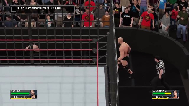 Stone Cold Steve Austin vs. Mr. McMahon: WWE 2K16 2K Showcase walkthrough - Part 14
