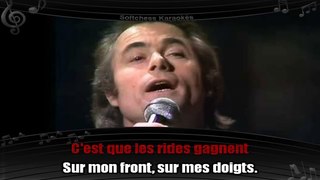 Alain Barrière - Si je rêve de toi (karaoké réalisé par Softchess)