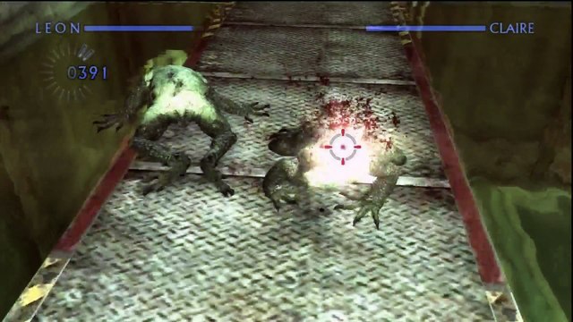 RESIDENT EVIL THE DARKSIDE CHRONICLES HD (PS3) PART 8 - MEMORIES OF A LOST CITY BOSS #4