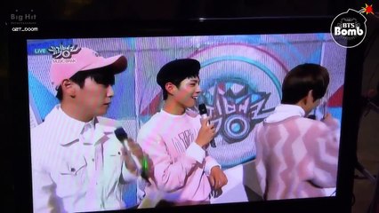 [Sub Español] [BANGTAN BOMB] Music bank special MC V