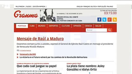 Raúl Castro le envió un mensaje de apoyo a Maduro