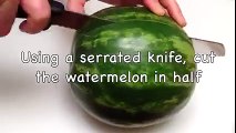 Easy Way to Quickly Cut & Serve Watermelon
