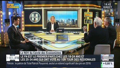 Le Cercle des Économistes: Le vote au premier tour des régionales a été motivé par les préoccupations économiques et l'emploi - 07/12