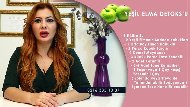 Dr. Gönül Ateşsaçan - Detoks Nedir, Elma Detoks Nasıl Yapılır