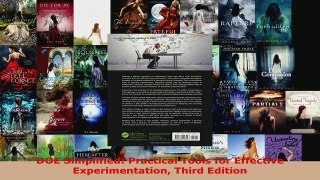 Read  DOE Simplified Practical Tools for Effective Experimentation Third Edition EBooks Online