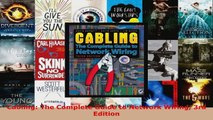 Download  Cabling The Complete Guide to Network Wiring 3rd Edition PDF Free