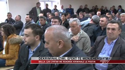 Dekriminalizimi, efekt të menjëhershëm - News, Lajme - Vizion Plus