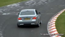BMW M5 Eisenmann exhaust sound   downshift!