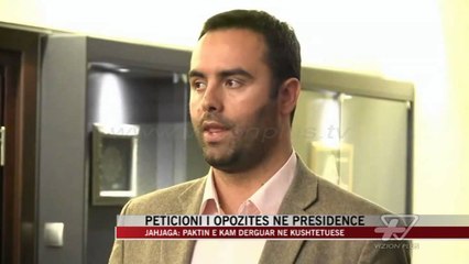 Kosovë, peticioni i opozitës në Presidencë - News, Lajme - Vizion Plus