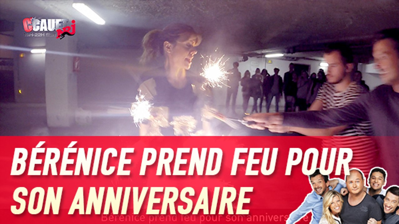 Bérénice prend feu pour son anniversaire - C'Cauet sur NRJ