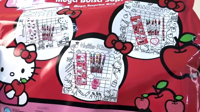 Huevos Sorpresa de Hello Kitty + Mega Sobre Sorpresa + Muñeca de Hello Kitty