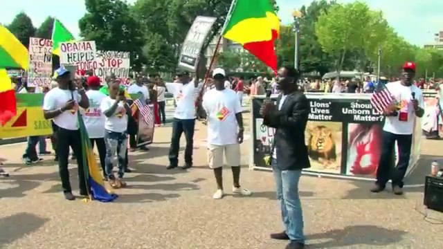 #Congo Franck Jocktane address the people of congo and the Africa Congolais. #ViveLeCongoLibre ^FJ