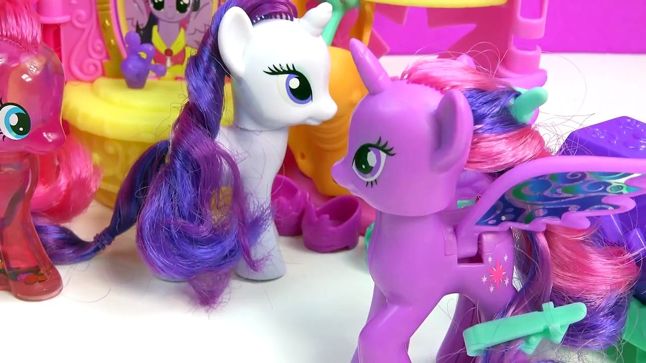 MLP Princess Twilight Sparkle Crystal Palace Castle Playset My Little Pony Toy Unboxing Re