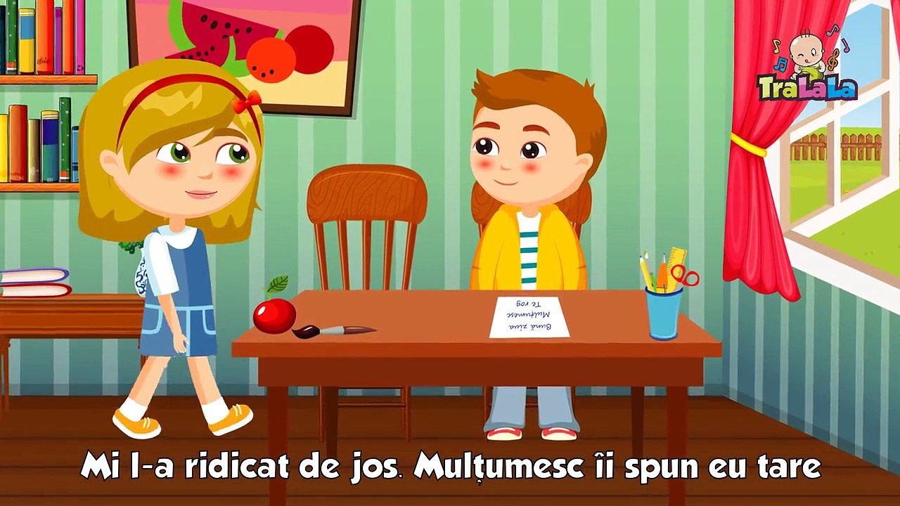 BUNA ZIUA, MULTUMESC, TE ROG Cantece pentru copii TraLaLa