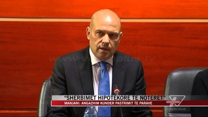 “Shërbimet hipotekore te noterët” - News, Lajme - Vizion Plus