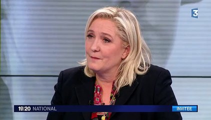 Marine Le Pen : "Je serai présidente de région jusqu'à ce que je sois élue présidente de la République"