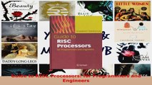 Read  Guide to RISC Processors for Programmers and Engineers EBooks Online