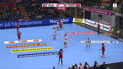 Les commentateurs norvégiens célèbrent le onzième but de Porto Rico / Mondial Handball