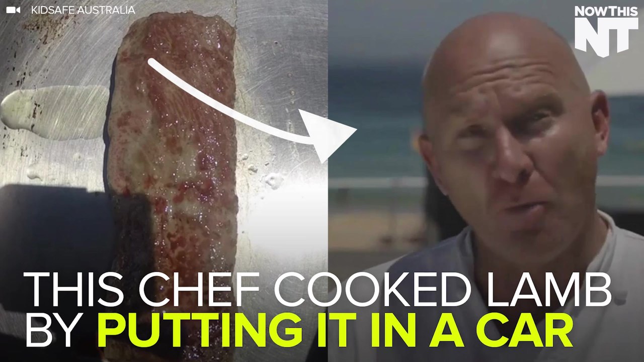 Chef Cooks Lamb In Hot Car To Show The Dangers Of Leaving A Child In A