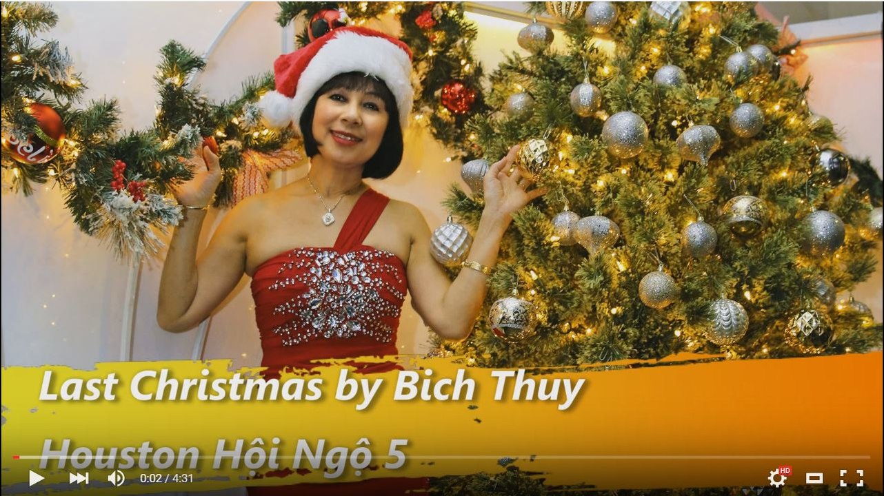 Last Christmas (WHAM!)- Bich Thuy cover