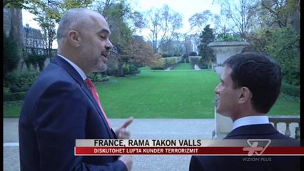 Rama takon kryeministrin francez Valls - News, Lajme - Vizion Plus