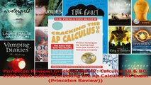 Read  Princeton Review Cracking the AP Calculus AB  BC 19992000 Edition Cracking the Ap EBooks Online